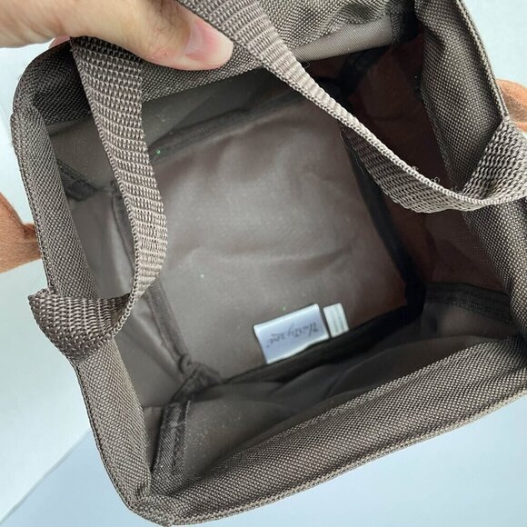 Thirty One Small Square Organizing Utility Tote in Christmas Reindeer, 6" - Picture 10 of 11